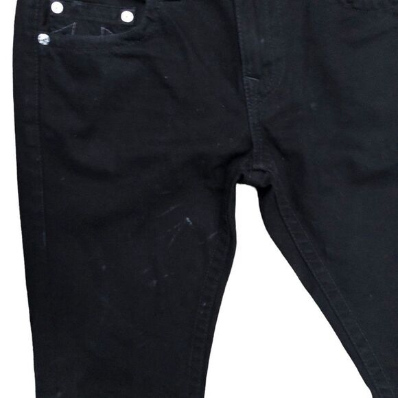 Vintage True Religion Jeans Size 32 SKINNY Black - Picture 8 of 10